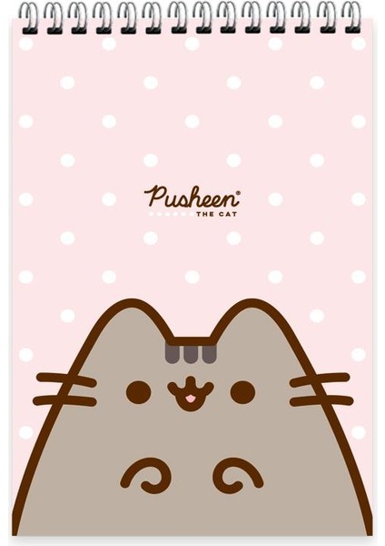 Pusheen Bloknot Spiralli 1 A7 42 Yp Çizgili fiyatları