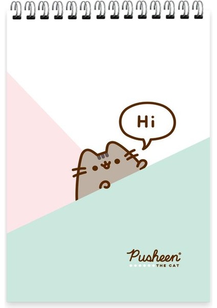 Pusheen Bloknot Spiralli 1 A7 42 Yp Çizgili fırsatları