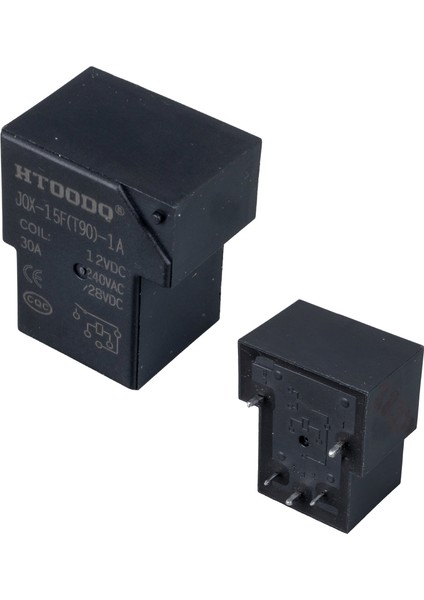 Powermaster JQX-15F-T90-1H 12VDC 30A 12VDC 5 Pın Röle