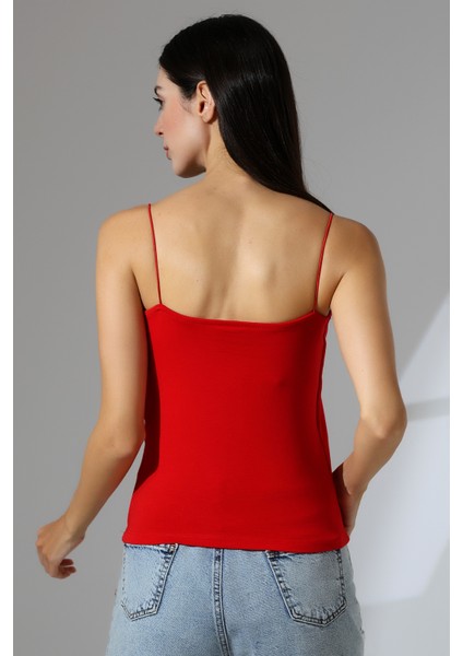 Lastik Ip Askılı Atlet 21563 Kırmızı fırsatları