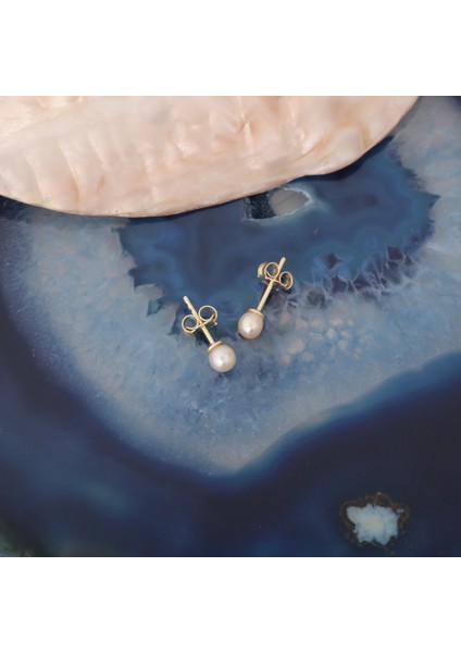 925 Ayar Gümüş Beyaz Kültür Incisi Hediye Çivi Küpe-5mm fiyatları