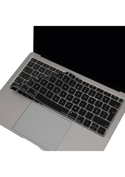 F Klavye Macbook Air-Pro M1-M2-M3 Daktilotip (TOUCHBARSIZ)A2681 A3113 A2941 A3114 A2442 A2779 A2992 A2918 A2485 A2780 A2991 ile Uyumlu