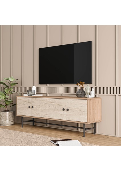 Dıamond Metal Ayaklı Tv Ünitesi 150 cm