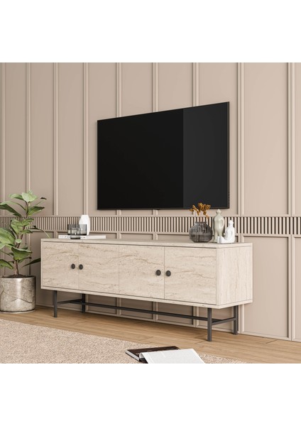 Dıamond Metal Ayaklı Tv Ünitesi 150 cm