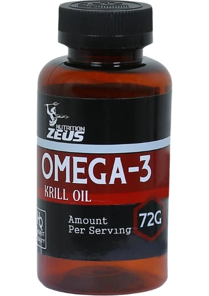 Zeus Nutrıtıon Omega-3 & Krill Oil 45 Kapsül Softjel