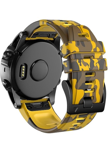 Garmin Enduro (26MM) Kamuflaj Silikon Saat Kordonu