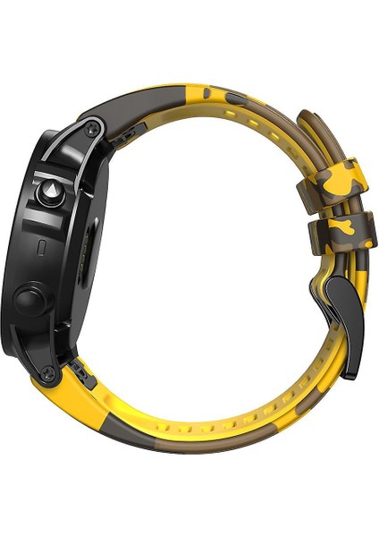 Garmin Enduro (26MM) Kamuflaj Silikon Saat Kordonu