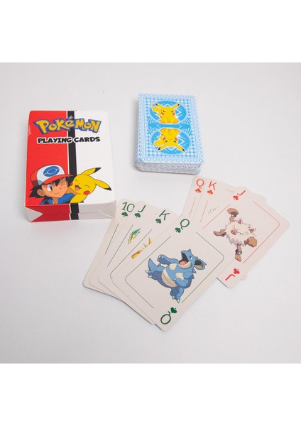 Pokemon İskambil Poker Kartı