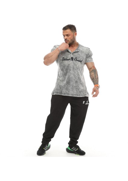 Dar Kesim Eskitme Yıkamalı Tişört Stilya 2886 fiyatları