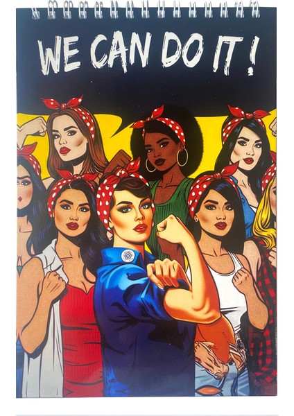 We Can Do It-2-(Noktalı Defter)