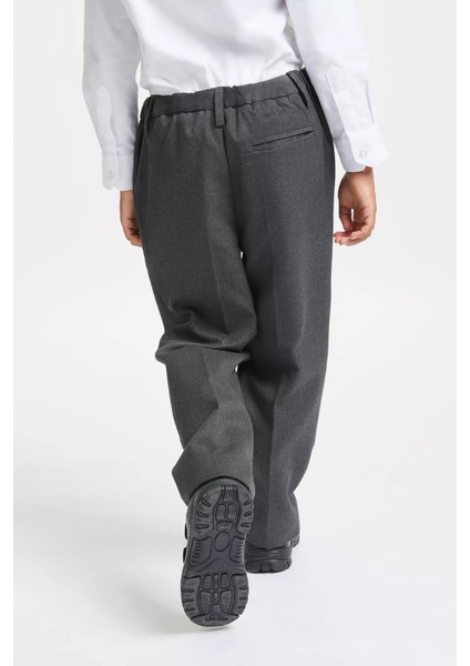 Erkek Likralı Esnek Kumaş Trend Rahat Kumaş Okul Pantolonu modelleri