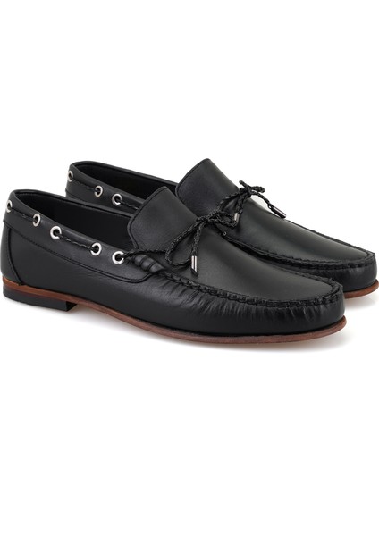 Desa Boris Siyah Erkek Deri Loafer fiyatları