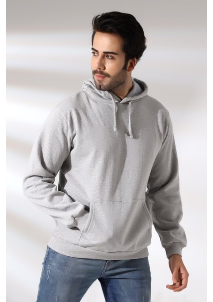 Şardonlu Kapüşonlu Sweatshirt 19125 Grimelanj