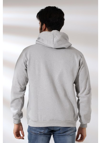 Şardonlu Kapüşonlu Sweatshirt 19125 Grimelanj