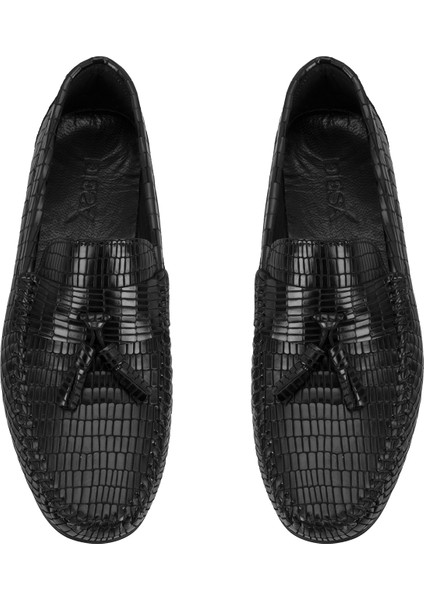 Desa Grady Siyah Erkek Deri Loafer indirimleri