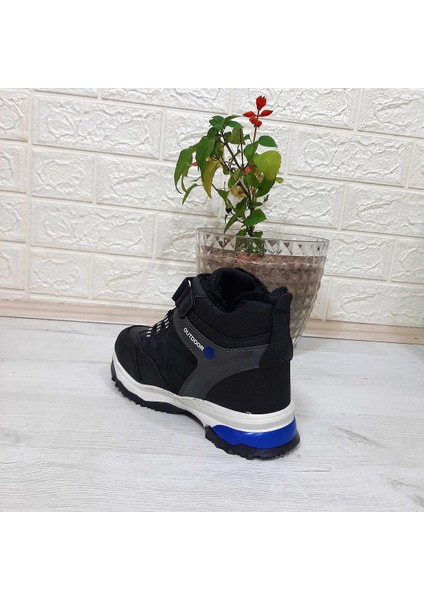 Wısco 056 Siyah Renk Cırtlı Kürklü Erkek Çocuk Bot indirimleri
