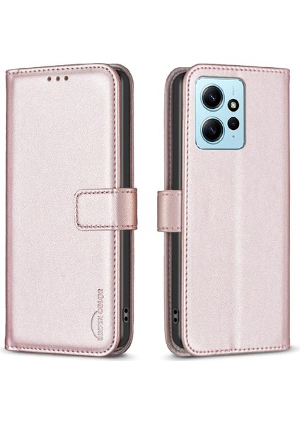 Xiaomi Redmi Not 12 Için Flip Case 4g Iş Çoklu Kart Yuvası Deri (Yurt Dışından)