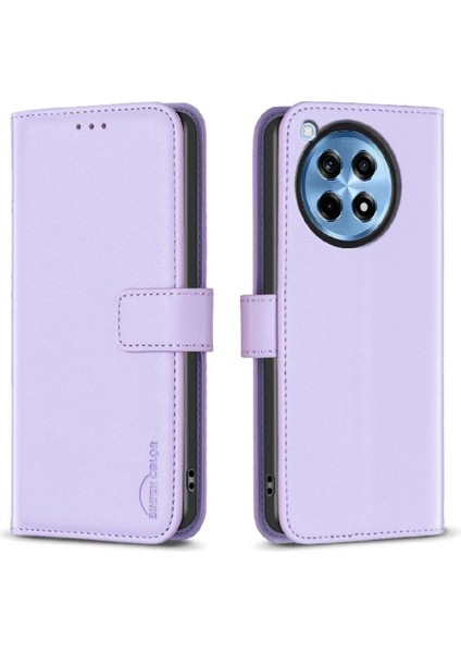 Oneplus 12R Iş Çoklu Kart Yuvası Cüzdan Çok Renkli Kılıf Için Flip Case (Yurt Dışından)
