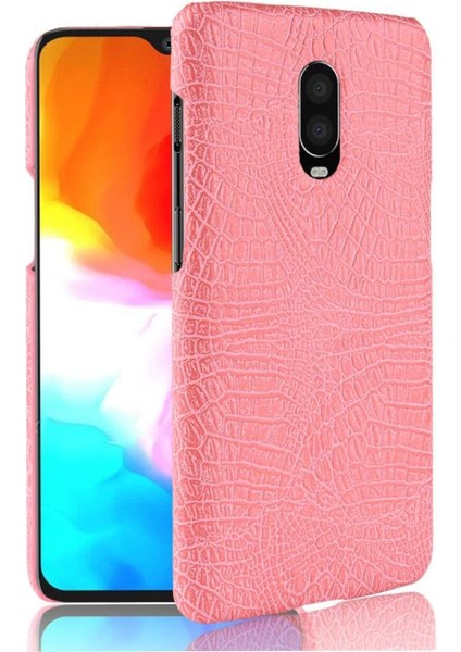 Oneplus 6t Klasik Timsah Moda Koruyucu Için Şık Klasik Kılıf (Yurt Dışından)