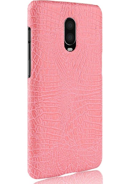 Oneplus 6t Klasik Timsah Moda Koruyucu Için Şık Klasik Kılıf (Yurt Dışından)