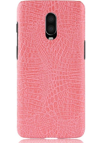 Oneplus 6t Klasik Timsah Moda Koruyucu Için Şık Klasik Kılıf (Yurt Dışından)