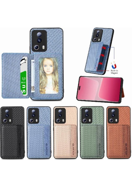 Xiaomi 13 Lite Rfıd Engelleme Standı Fonksiyonu Için Kılıf Komple Kamera Kartı (Yurt Dışından)