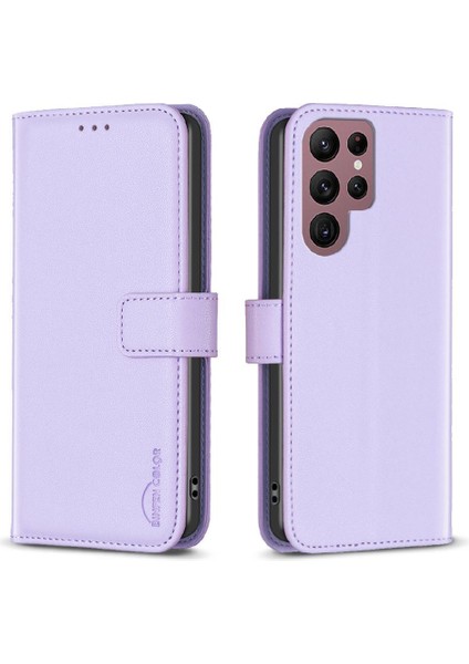 Samsung Galaxy S22 Ultra Deri Kılıf Çok Renkli Iş Için Flip Case (Yurt Dışından) indirimleri