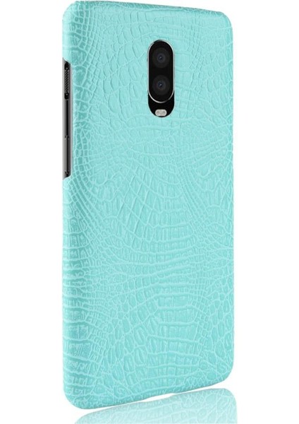Oneplus 6t Klasik Timsah Moda Koruyucu Için Şık Klasik Kılıf (Yurt Dışından)