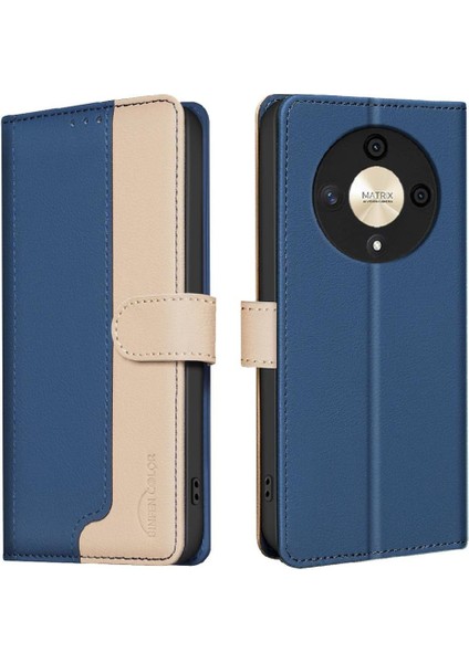 Onur X9B Kickstand Darbeye Tpu Iç Kabuk Flip Folio Için Flip Case (Yurt Dışından)