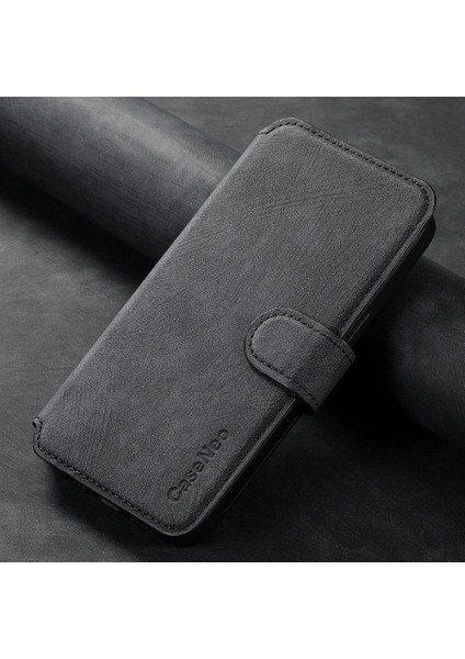 Xiaomi Redmi 12C Kart Standı Cüzdan Retro Mıknatıs Koruyucu Için Flip Case (Yurt Dışından)