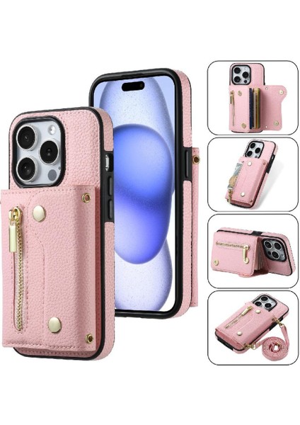 IPhone 11 Için Kılıf Pro Max Hafif Uzun Kayış Büyük Kapasiteli Mini (Yurt Dışından)