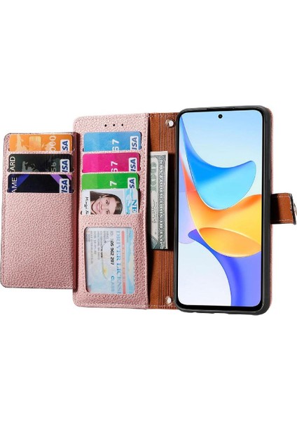 Onur Oynamak Için Flip Case 50 Artı Cüzdan Aşk Fermuar Deri Kılıf (Yurt Dışından)