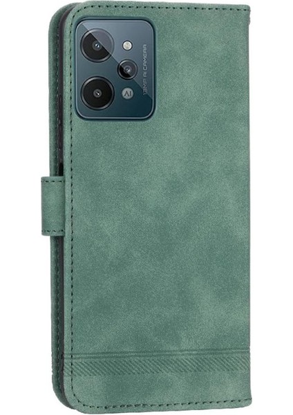 Realme C31 Manyetik Kapatma Nakit Cep Kartı Yuvaları Premium Için Flip Case (Yurt Dışından) indirimleri