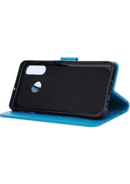 Huawei P30 Lite Bilek Kayışı Kart Tutucu Manyetik Kapatma Pu Için Filp Durumda (Yurt Dışından)