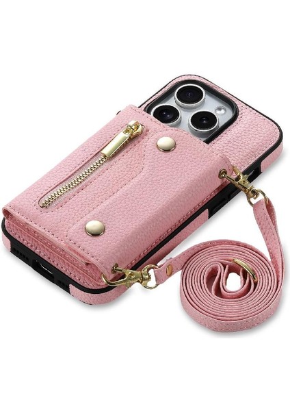 IPhone 11 Için Kılıf Pro Kart Yuvaları Mini Sırt Çantası Uzun Kayış Hafif (Yurt Dışından)
