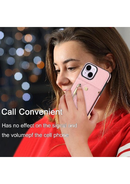 IPhone 14 Için Kılıf Pro Max Hafif Büyük Kapasiteli Uzun Kayış Kartı (Yurt Dışından)
