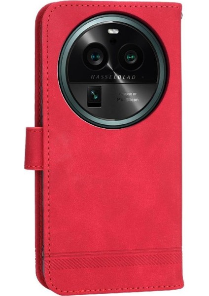 Oppo Bulmak Için Flip Case X6 Pro Premium Nakit Cep Kart Yuvaları Manyetik (Yurt Dışından)