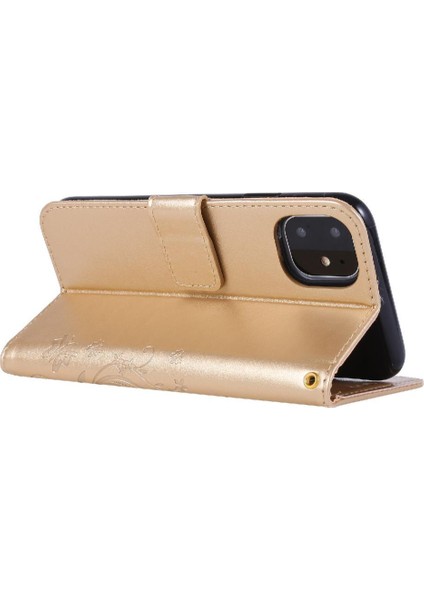 IPhone 12 Mini Pu Deri Kart Tutucu Kickstand Manyetik Için Filp Durumda (Yurt Dışından)