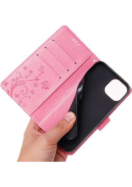 IPhone 15 Için Pu Deri Kickstand Durumda Kart Tutucu Manyetik Kapatma (Yurt Dışından) indirimleri