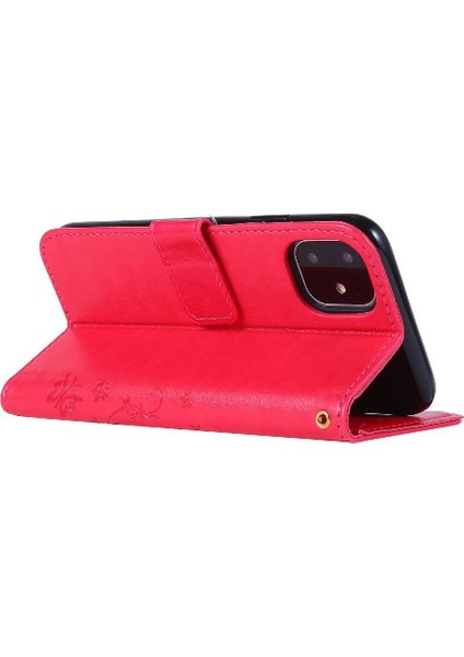 IPhone 12 Mini Pu Deri Kart Tutucu Kickstand Manyetik Için Filp Durumda (Yurt Dışından)