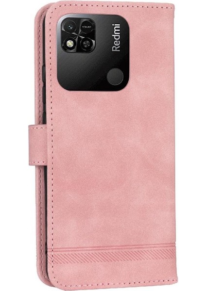 Xiaomi Redmi 12C Premium Manyetik Kapatma Nakit Cep Kartı Için Flip Case (Yurt Dışından)