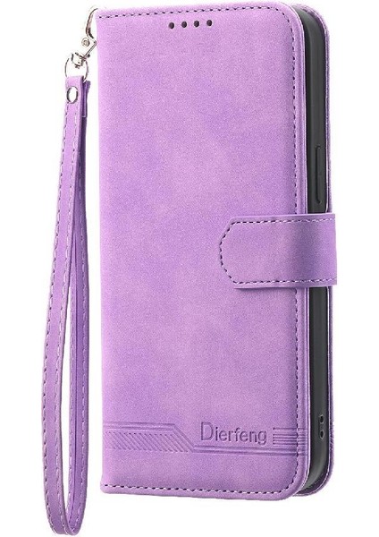 IPhone 12 Mini Manyetik Kapatma Nakit Cep Premium Kart Için Flip Case (Yurt Dışından)