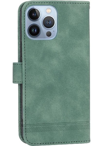 IPhone 13 Için Flip Case Pro Max Kart Yuvaları Manyetik Kapatma Premium Nakit (Yurt Dışından)