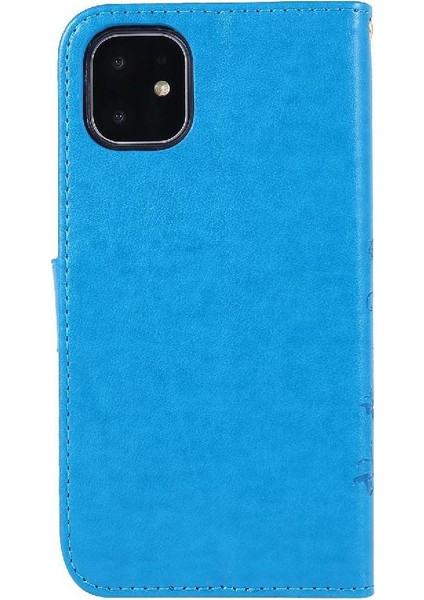 Gx Shop IPhone 12 Mini Pu Deri Kart Tutucu Kickstand Manyetik Için Filp Durumda (Yurt Dışından)