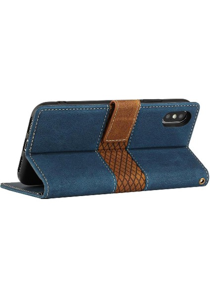 IPhone Xs Max Manyetik Kapatma Kart Yuvası Için Cüzdan Durumda Çizilmeye Dayanıklı (Yurt Dışından) fırsatları