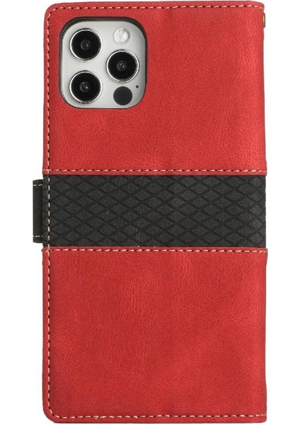 IPhone 11 Için Cüzdan Durumda Pro Çizilmeye Dayanıklı Kart Yuvası Bilek Kayışı (Yurt Dışından)