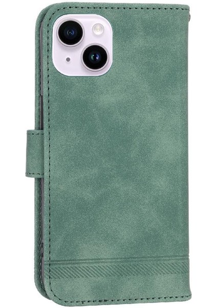IPhone 14 Için Flip Case Artı Premium Kart Yuvaları Manyetik Kapatma Nakit (Yurt Dışından)
