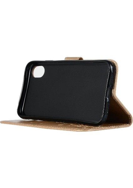 IPhone x Için Filp Durumda/xs Bilek Kayışı Manyetik Kapatma Pu Deri Kart (Yurt Dışından)