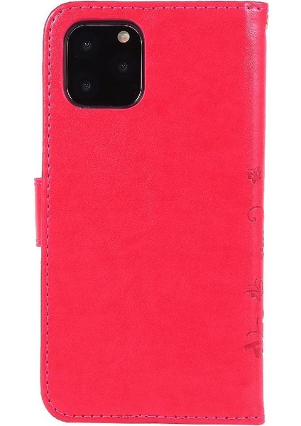IPhone 11 Için Filp Durumda Pro Kickstand Manyetik Kapatma Pu Deri Kart (Yurt Dışından)