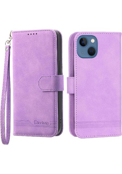 IPhone 13 Mini Nakit Cep Manyetik Kapatma Premium Kart Için Flip Case (Yurt Dışından)